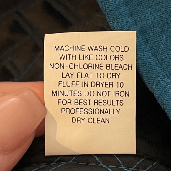 Nomadic‎ Traders Quilted Zip Front Vest Peacock Blue Lightweight Size S NWT - Picture 8 of 8